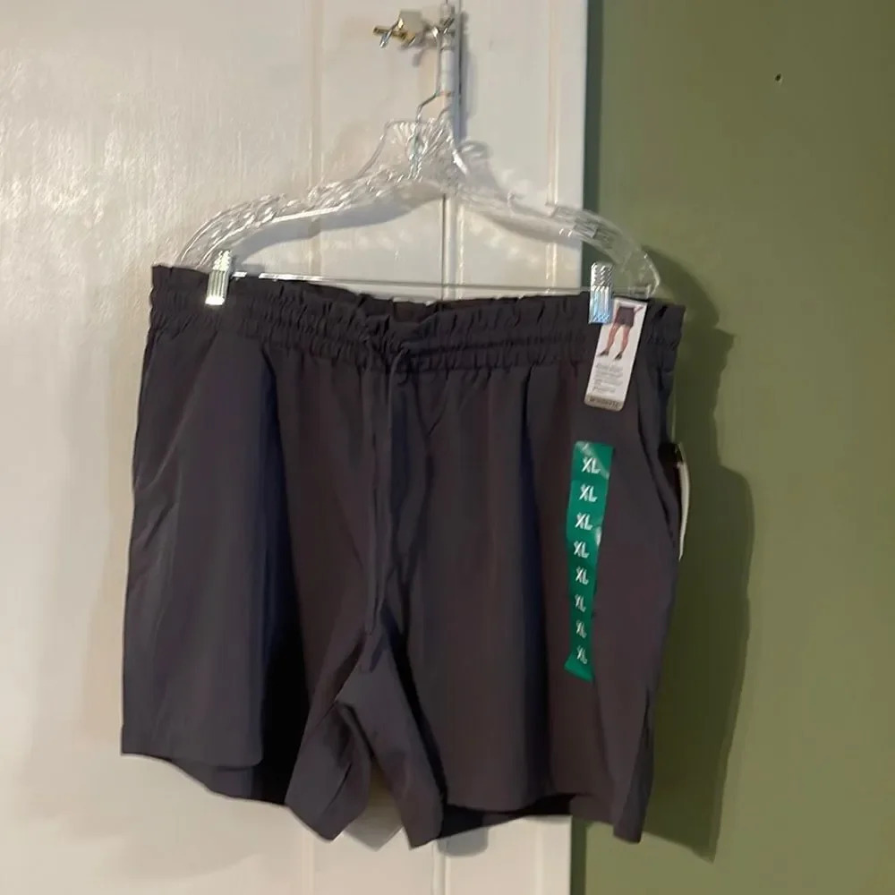 Mondetta Ladies' Woven Short Grey Lightweight XL New
